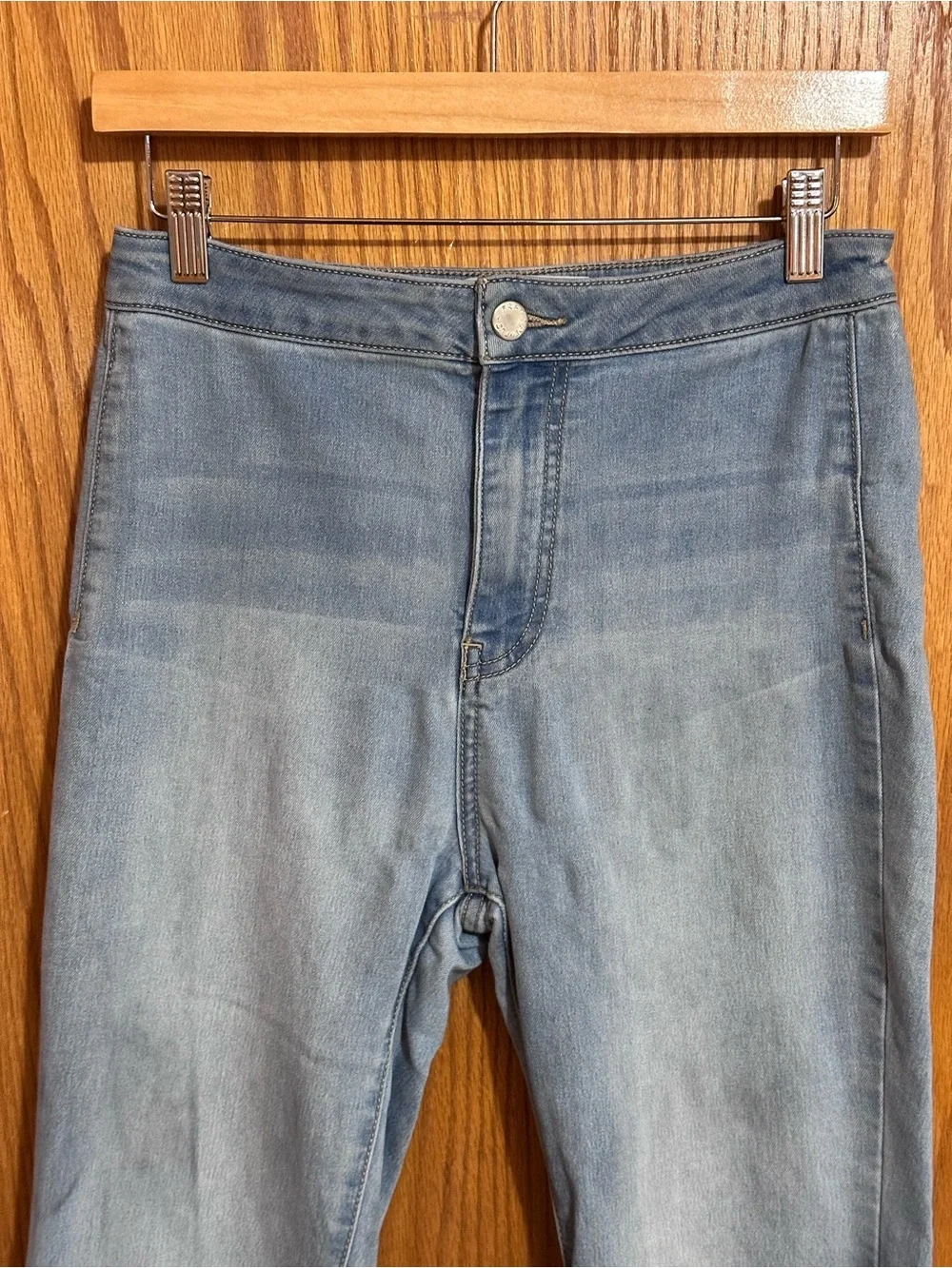 Free people Just Float On High Waist Flare Jeans sz‎ 27 stretch